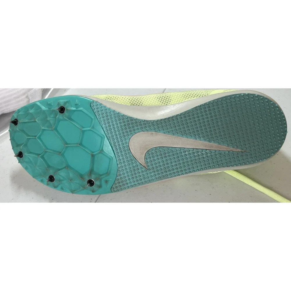 Nike Mens Size 10.5 Zoom Rival D Mens Running Cleats Shoes Green 907566-700 - Picture 9 of 10